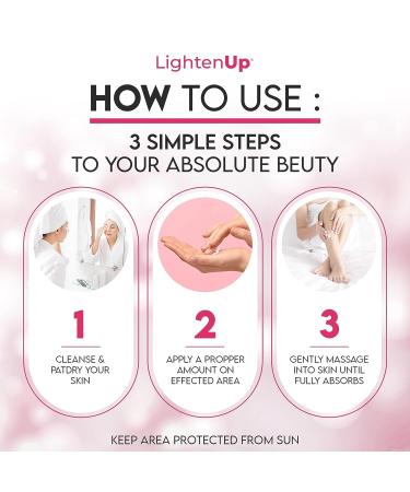 Lightenup Intimate Gel 1 fl oz - Brightening Cream for Inner Thighs, Bikini Area, Underarms - Dark Spot Remover with Kojic Acid, Niacinamide, Alpha Arbutin - Buy Online on SooperMarket.com