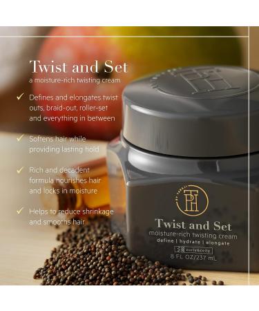 TPH by Taraji Twist and Set Twisting Creme 8oz - Define and Style Your Curls - Buy Online on SooperMarket.com