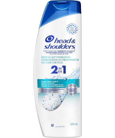 Head & Shoulders Deep Scalp Hydration 2-in-1 Anti-Dandruff Shampoo + Conditioner 370 mL - Buy Online on SooperMarket.com