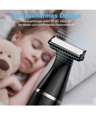 Intimate Razor for Men - Waterproof Body Groomer & Face Trimmer | IPX7 Wet/Dry Type C Rechargeable - Buy Online on SooperMarket.com