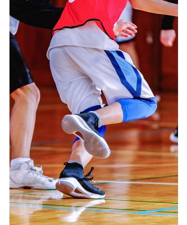 DEVOROPA Youth Boys' Compression Pants with Knee Pads - Black, Large - Buy Online on SooperMarket.com