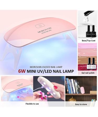 Morovan Acrylic Nail Kit with UV Light - Complete Gel Polish Set for DIY Nail Art at Home - Buy Online on SooperMarket.com