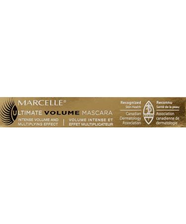 Marcelle Ultimate Volume Mascara - Black - 1 Tube | Long-Lasting, Smudge-Proof Formula - Buy Online on SooperMarket.com
