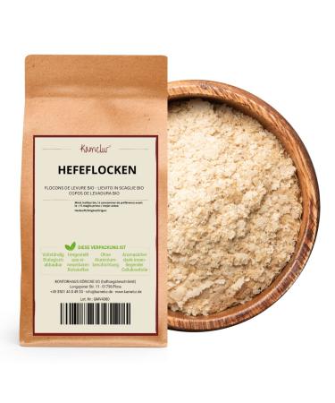 Kamelur yeast flakes vegan - 1kg - nutrition yeast for the production of parmesan vegan - noble noise flakes without artificial additives 1 kg (1 Pack)