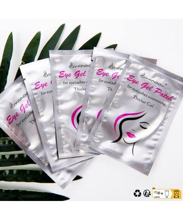 Lunamoon Eye Pads for Eyelash Extensions - 100 Pairs Eyelash Coloring & Lifting Gel Patches for Perfect Extensions - Buy Online on SooperMarket.com