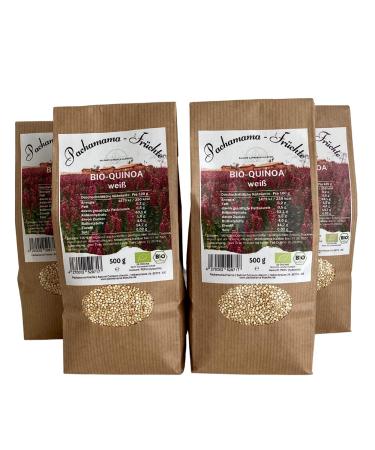 4 x 500 g Quinoa white organic