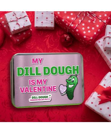Valentine's Dill Dough - Playful Edible Gift for Her or Him Heart-Shaped Unique Present Delicious Fun for Romantic Occasions & Special Celebrations - Buy Online on SooperMarket.com