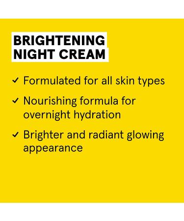 Acure Brightening Night Cream 1.7 fl oz - Revitalize & Illuminate Your Skin - Buy Online on SooperMarket.com