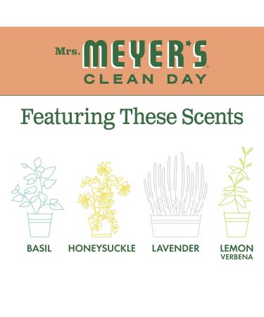 Mrs. Meyer's Liquid Dish Soap Geranium 16 OZ - Eco-Friendly Cleaning | International Shipping Available - Buy Online on SooperMarket.com