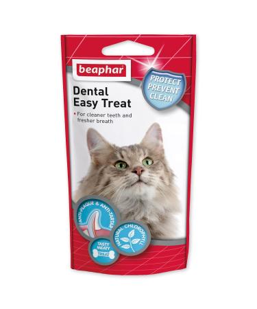 Beaphar Dental Easy Treats For Cats 35 g (Pack of 6) 35 g (Pack of 6) Cats