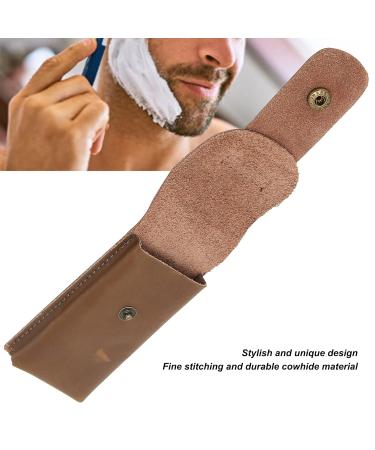 Natudeco Shaver Protective Case | Portable Cowhide Travel Bag for Shavers | Durable Old Fashioned Shaver Cover - Buy Online on SooperMarket.com