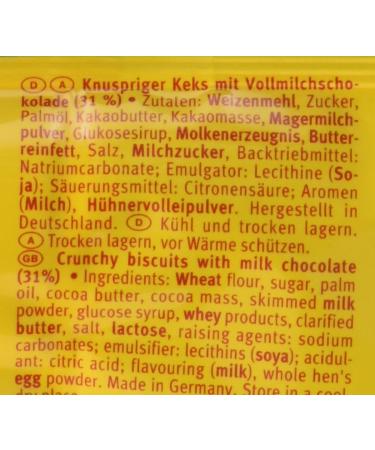 Leibniz Minis Choco 8-Pack | Mini Butter Cookies with Chocolate | Biscuit Box with 8 x 125g Bags | Perfect for International Shipping - Buy Online on SooperMarket.com