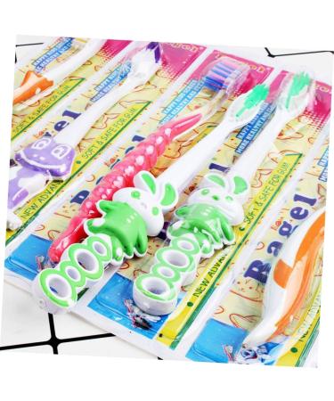 KOMBIUDA Whitening Toothbrush - 12pcs Cartoon Kids Sensitive Small Brush Head for Optimal Oral Care - Buy Online on SooperMarket.com