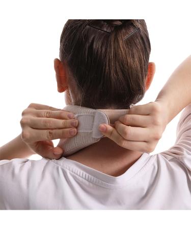 Sponge Neck Brace Breathable High Elasticity Support Cushion Pain Relief Suitable Home Office - Buy Online on SooperMarket.com