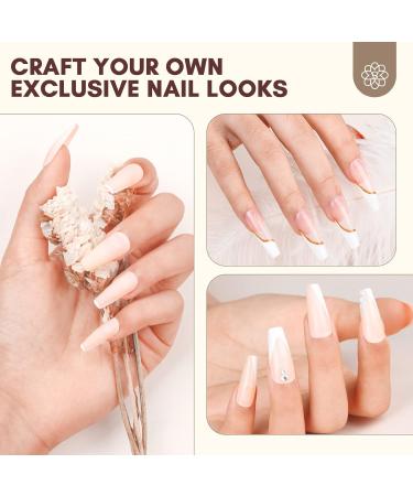 Saviland Nail Stamp Set - French Nail Art Stamper Kit with Silicone Tools for DIY Manicure - Perfect for Nail Polish & Tips - Buy Online on SooperMarket.com