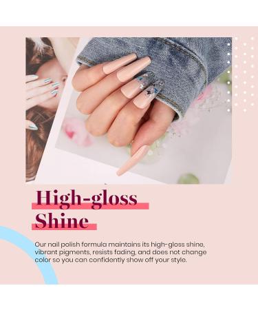 Beetles 15ml E-Sugar Donut Gel Polish - Neutral Brown Pink Color | Soak Off LED Gel for All Season | Natural Nail Lamp Polish - Buy Online on SooperMarket.com