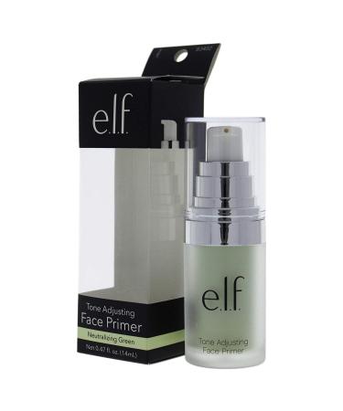 Shop E.L.F. Tone Adjusting Green Face Primer - 0.48 oz | Neutralizing & Color Correcting - Buy Online on SooperMarket.com