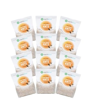Stay Away Ants & Cockroaches Deterrent Pest Control Scent Pouches - All Natural, Environmentally Friendly, No Mess (12-Pack) 12 Pack