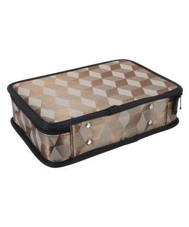 Lurrose 1stk hairdressing kit carrier bag for haircutis shears haircut scissor wear pocket hairdressing bag with zipper.