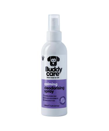 Buddycare Dog Desodorungspray-Lavender-Soothing Desodoring spray for dogs-with aloe vera and pro-vitamin B5 (200 ml 1 piece)