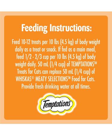 TEMPTATIONS Adult Cat Treats Tantalizing Turkey Flavour 180g (10 Pack) 180 g (Pack of 10) Turkey - Buy Online on SooperMarket.com