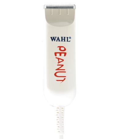 Wahl Professional Classic White Peanut Clipper/Trimmer #56344 Classic White Great for Barbers and Stylists Powerful Rotary Motor