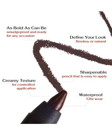K7L Dark Brown Cocoa Eyeliner Pencil - Long-Lasting Formula | Buy Online - Buy Online on SooperMarket.com