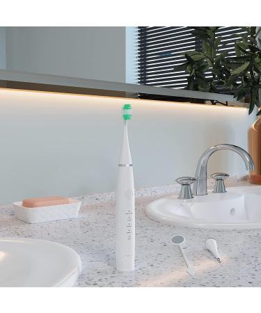 YXFOOR Electric Toothbrush for Adults and Kids | 5 Modes, USB Charging | Teeth Whitening Kit with 2 Brush Heads & 1 Polishing Head - Remove Calculus & Tartar Easily - Buy Online on SooperMarket.com