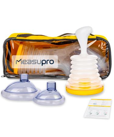 Choking Rescue Device Portable Anti-Choking Rescue Device for Kids & Adults - Quick First Aid Kit with Airway Suction Ensures Safety With Bag