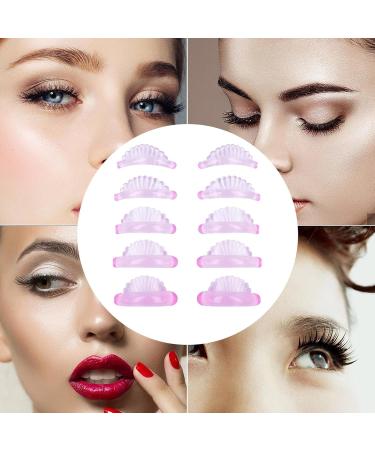 Lash Lift Pads 5 Pair Perm Curls Eyelash Shield Soft Reusable Eyelash Lifting Tools Eyelash Separator Tool Makeup Beauty Tool for Curls Eyelash Lifting - Buy Online on SooperMarket.com