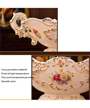 Kitchen Countertop Fruit Rack Fruit Basket Fruit Bowl Fruit Basket Bowl Fruit Bowl Nordic Style Large Serving Bowls Ceramic Serving Bowl Fruit Holder Fruit Basket for Breads Fruits Snacks (Color : Onecolor - Buy Online on SooperMarket.com