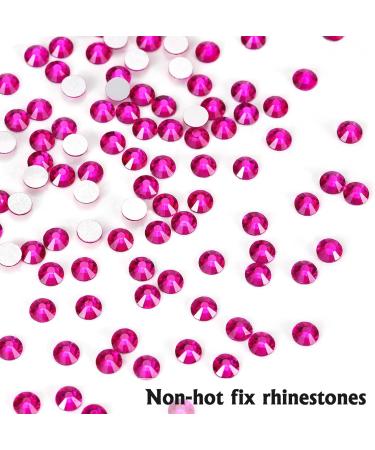 YHMQ 2160PCS Rhinestones for Nails | Crystal Peach Nail Crystals | SS20 Size 4.6mm & 4.8mm - Buy Online on SooperMarket.com