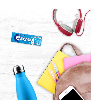 Extra Chewing Gum Variety Pack Bundle Peppermint Spearmint Strawberry Blueberry Flavours & More Sugar Free Selection Bulk Box 600 Pieces (60 packs) Pack of 1 - Buy Online on SooperMarket.com
