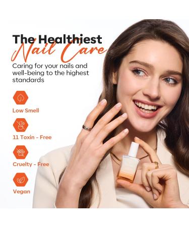 Modelones 8-in-1 Nail Care Ridge Filling Strengthener Treatment - 15ml Milky White - Buy Online on SooperMarket.com