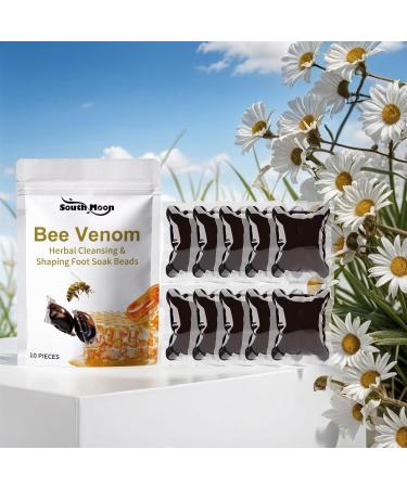 Lymphatic Drainage & Slimming Foot Soak Beads Lukmlca Bee Venom Foot Soak Foot Soak Salts Healthy Fast Shape & Cleanse Body Relief Relax Foot Soak For Hard Skin Foot Spa (1Bag-70ml) - Buy Online on SooperMarket.com