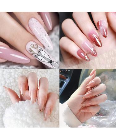 BNG Dual Nail Forms 120 Pcs Stiletto Gel Builder - Professional Salon Quality Full Cover Acrylic & Polymer Nails Extension Mold - Buy Online on SooperMarket.com
