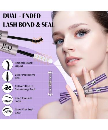 Cluster Lash Glue - Waterproof 10ml Bond & Seal for DIY Lash Extensions | Long-Lasting All Day Wear - Buy Online on SooperMarket.com