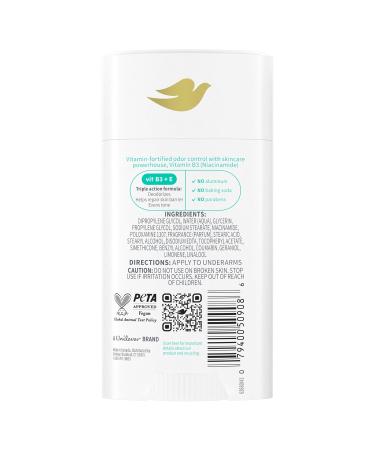 Dove VitaminCare+ Aluminum Free Deodorant Stick Coconut Water & Aloe for 72H Odor Protection Breathable Deodorant for Women 2.6 oz Coconut water + Aloe 2.6 Ounce (Pack of 1) - Buy Online on SooperMarket.com