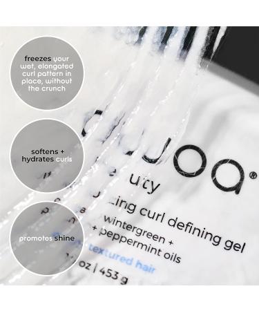 Adwoa Beauty Baomint Moisturizing Curl Defining Gel 16 oz - Mint Infused | 16 Fl Oz - Buy Online on SooperMarket.com