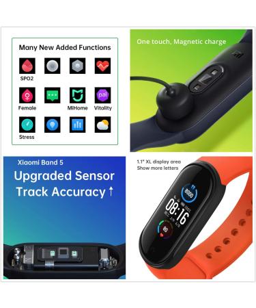 Xiaomi Mi Band 5 (Black) - Buy Online on SooperMarket.com