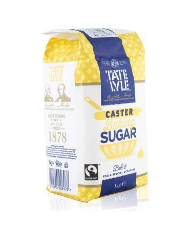 Tate + Lyle Fairtrade Caster Baking Sugar 1kg