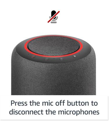 Echo Studio: Dolby Atmos Smart Speaker with Alexa | Charcoal - Buy Online on SooperMarket.com
