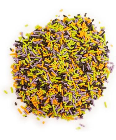 A Pinch Of - Strands - Halloween Mix Cake Topper Sprinkles - Edible Matt Cupcake Decorations - Party Sprinkles Ideal For Halloween Themed Cakes And Bakes - Buy Online on SooperMarket.com