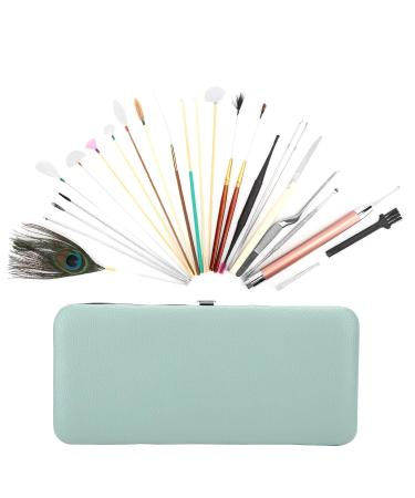 Ear Wax Removal Tool Set - 23 Piece Double Ended Ear Picks Stainless Steel Mint Green Ear Scoop - Ear Pick Sets - Buy Online on SooperMarket.com