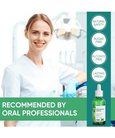Bad Breath Serum for Adults | Natural Freshening Drops | Lasts 8 Hours | Minty Taste - 30ml - Buy Online on SooperMarket.com