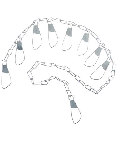 Eagle Claw 04300-005 Invincible Chain Stringer, 46-Inch, 9-Snap,Multi-Color