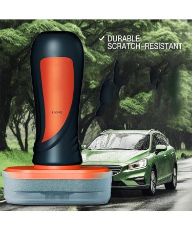 Automotive Oil Film Cleaning Brush Seedhubtok Glass Cleaning Board Hydrophobic Glass Coating for Windshield Anti-Rain Fog Cleaning Glass Brush Improves Clarity and Visibility (B-1Pcs) - Buy Online on SooperMarket.com