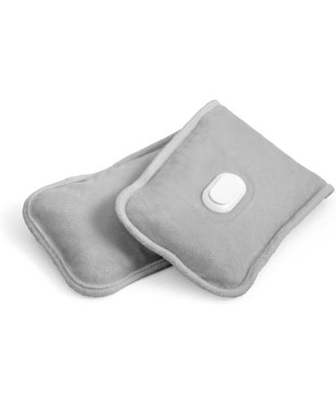 Rechargeable Electric Hot Water Bottle Hand Warmer Massager - 51x16cm Grey - Buy Online on SooperMarket.com