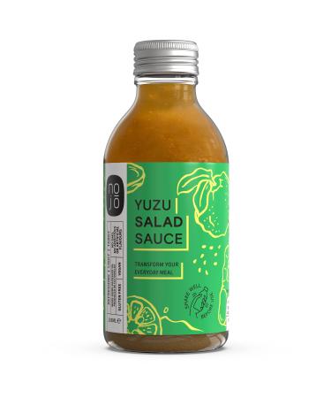Yuzu Sauce with Natural Ponzu Juices for Umami Dressing & Marinade | Non-GMO & No Added Sugar | Gluten-Free Nut-Free Vegan | 200ml x 1 Recycled Glass Bottle | NOJ Yuzu Sauce Yuzu Salad Sauce 200 ml (Pack of 1)