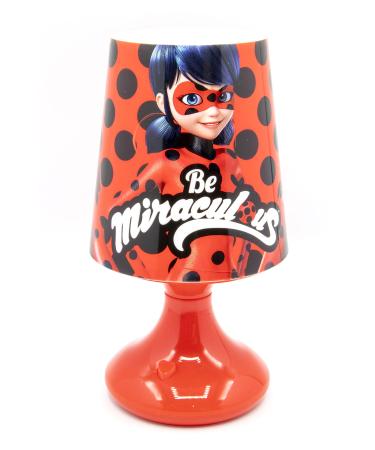 Joy Toy 65971 Ladybug LED mini lampshade 7x18 cm - battery operated - in gift packaging